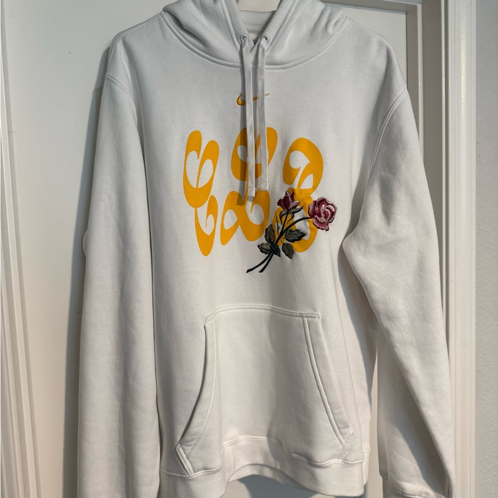 Nike x Drake Certified Lover Boy Hoodie Center Swoosh (White) - Size L